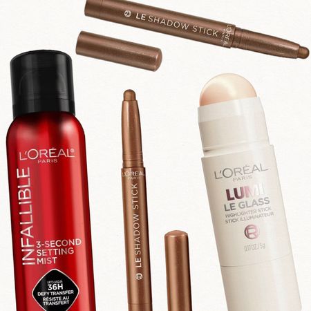 A collage of L'Or&eacute;al Paris products